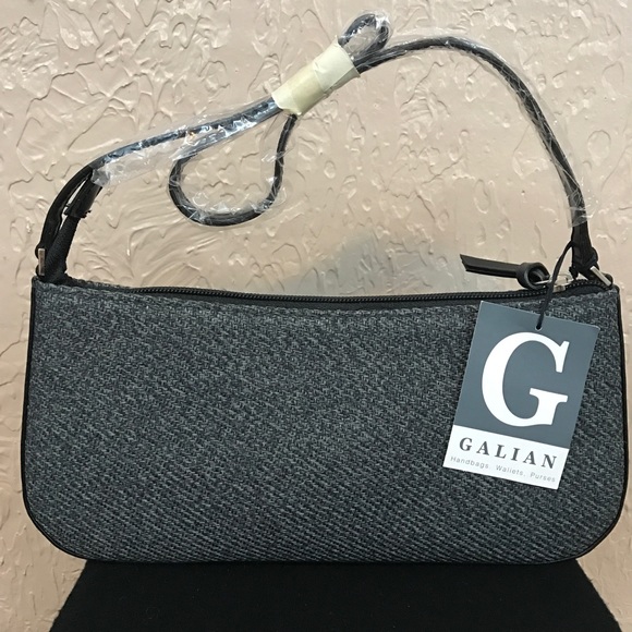 NWT Galian Gray Hand Bang Shoulder Bag Purse - Picture 1 of 11